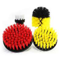 Drill Power Scrubbing Cleaner Brush For Leather Plastic Wooden Furniture